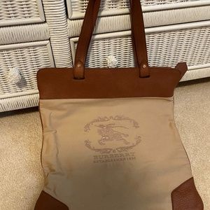 Burberry Tan Tote